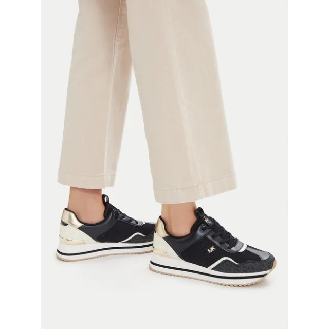Sneakersy MICHAEL Michael Kors Raina 43T6RNFS1D Czarny