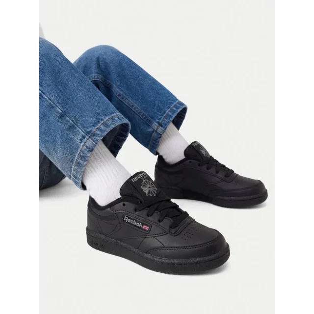 Sneakersy Reebok EO-CLUB C 100000001 Czarny