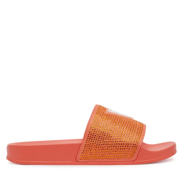 Klapki Guess E4GZ25BB00F Pomarańczowy