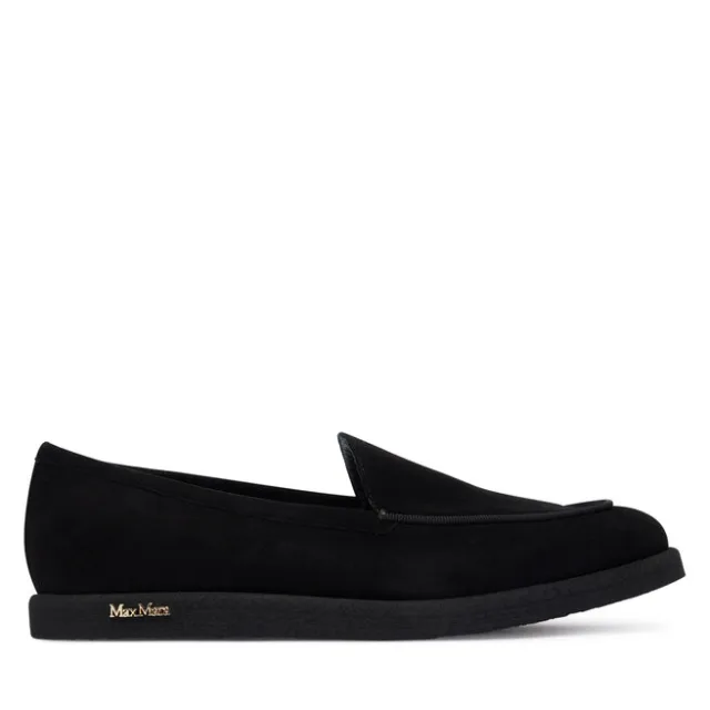Mokasyny Max Mara Softymoc 2524526251600 Czarny