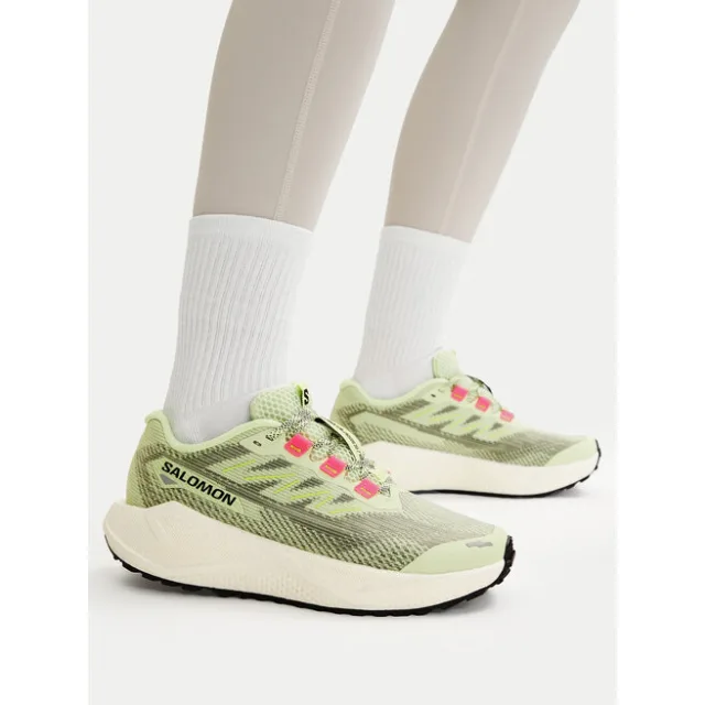 Buty do biegania Salomon Aero Blaze 3 Grvl L49106400 Zielony