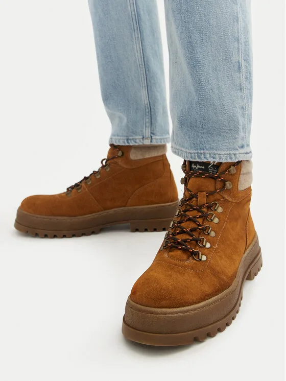 Trapery Pepe Jeans PMS50251 Brązowy