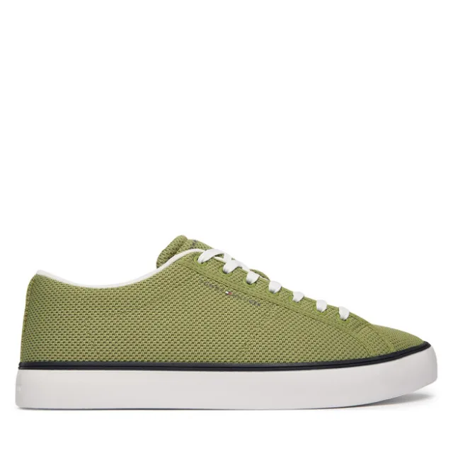 Tenisówki Tommy Hilfiger Harlem Core Ii Seasonal Textile FM0FM05820 Zielony
