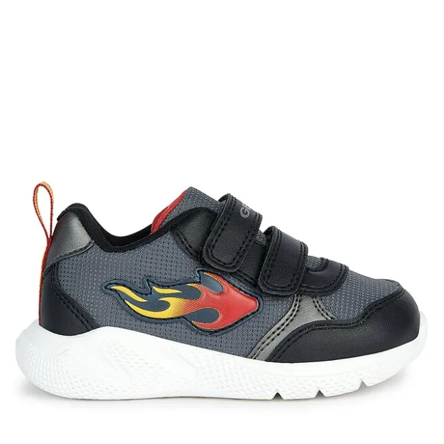 Sneakersy Geox B Sprintye Boy B354UC 0FU54 C0048 M Czarny