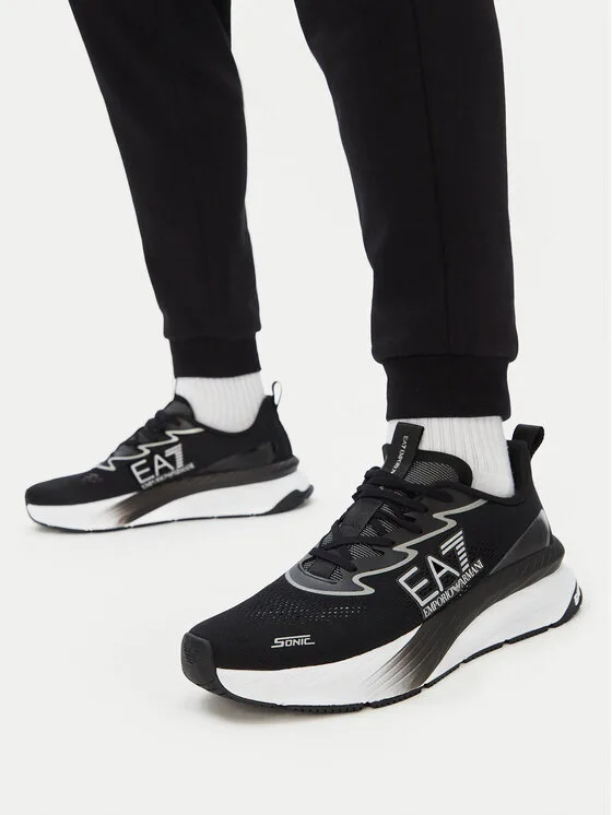 Sneakersy EA7 Emporio Armani 7X000603 AF22914 MC005 Czarny