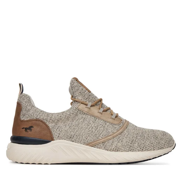 Sneakersy Mustang 4132-311 Beżowy