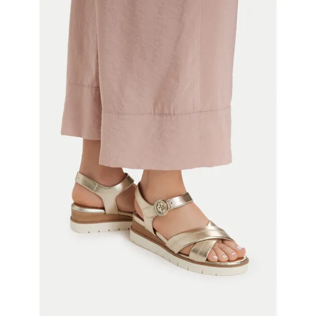 Sandały Tamaris 1-28202-42 Złoty