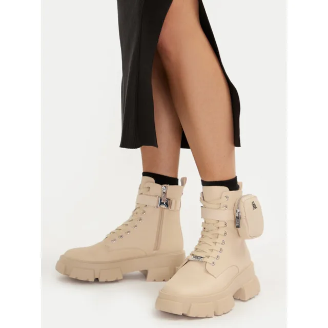 Trapery Steve Madden Tanker-P SM11001615-04004-299 Beżowy