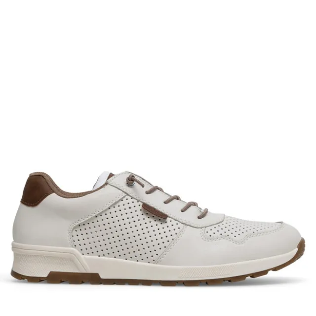 Sneakersy Rieker 15108-80 Biały