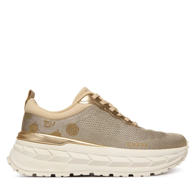 Sneakersy Guess FLPRN3 FAB12 Złoty