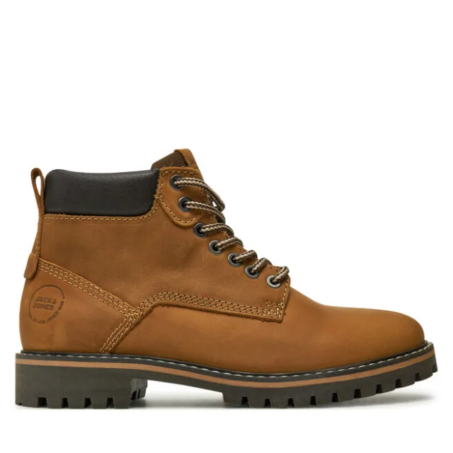 Trzewiki Jack & Jones Queensway 12257998 Brązowy
