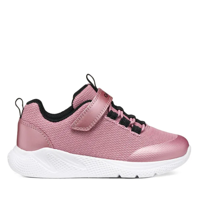 Sneakersy Geox J Sprintye Girl J66FWE 0EWNF C8106 D Różowy
