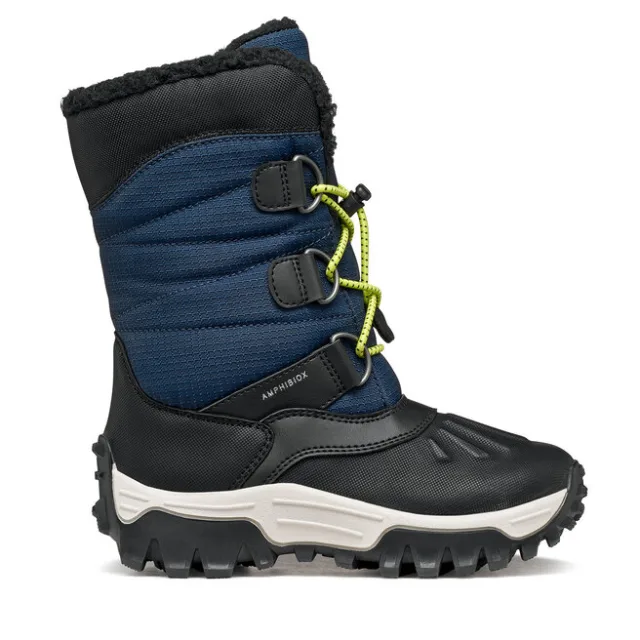 Śniegowce Geox J Himalaya Boy B Abx J46FRA 0FU50 C0045 D Granatowy