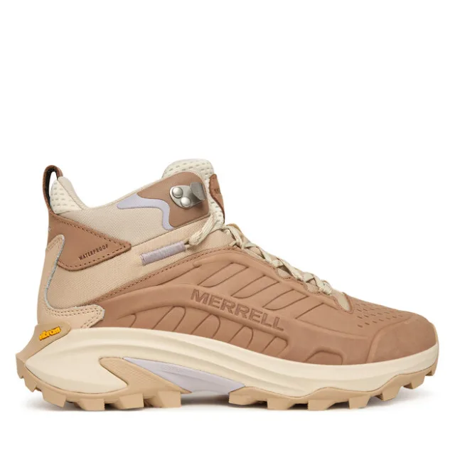 Trekkingi Merrell Moab Speed 2 Mid Waterproof J038836 Brązowy jasny