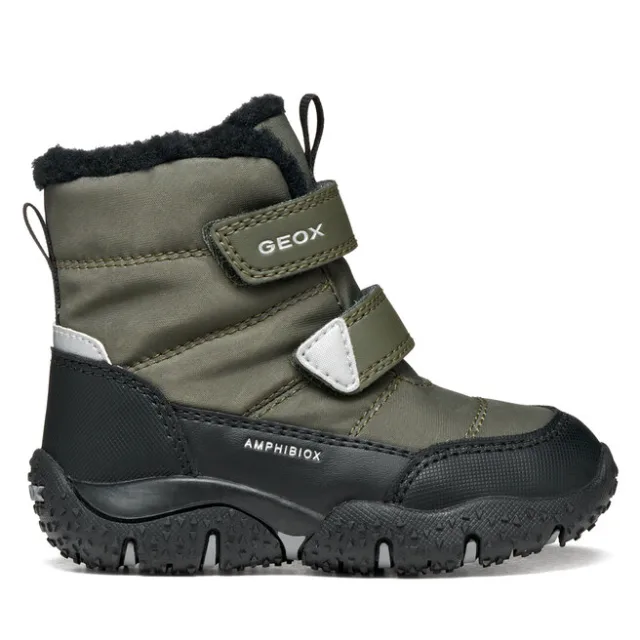Śniegowce Geox B Baltic Boy B Abx B4620C 0FU54 C0450 M Zielony