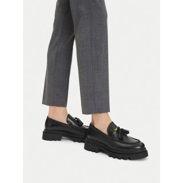 Loafersy Badura EO-AUBRE-01 Czarny