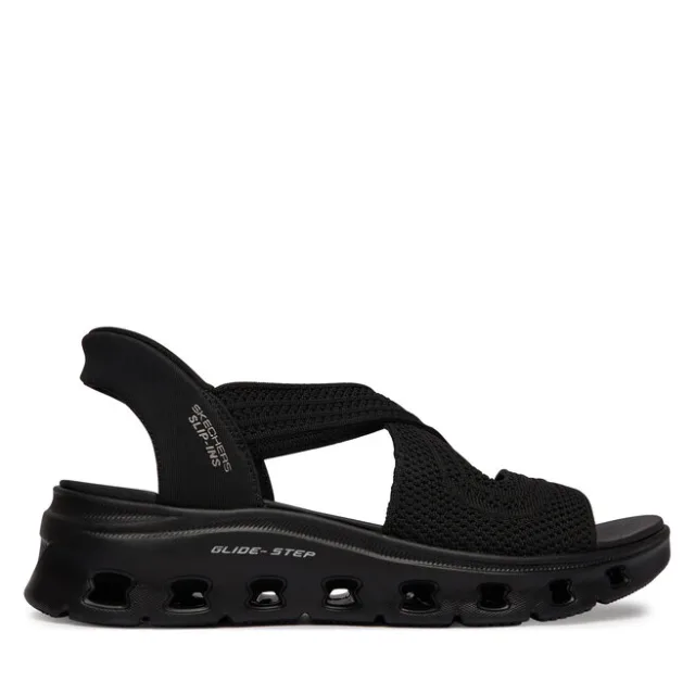 Sandały Skechers Slip-ins Glide-Step 119557/BBK Czarny