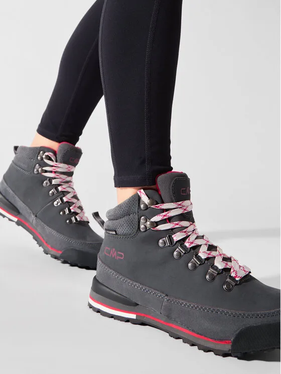 Trekkingi CMP Heka Wmn Hiking Shoes Wp 3Q49556 Szary