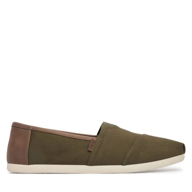 Półbuty Toms Alpargata 10020879 Khaki