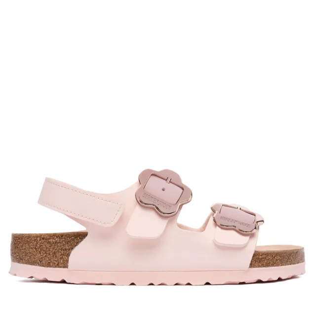 Sandały Birkenstock Milano Flower Buckle 1031654 D Różowy jasny