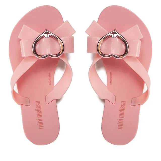 Japonki Melissa Mini Melissa Harmonic Hot Inf 33945 Różowy