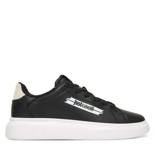 Sneakersy Just Cavalli 79QA3SBF ZPB63 Czarny