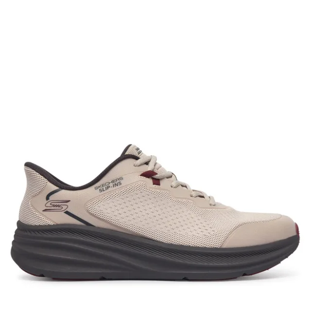 Sneakersy Skechers Bobs Sport Skillz 118431 Beżowy