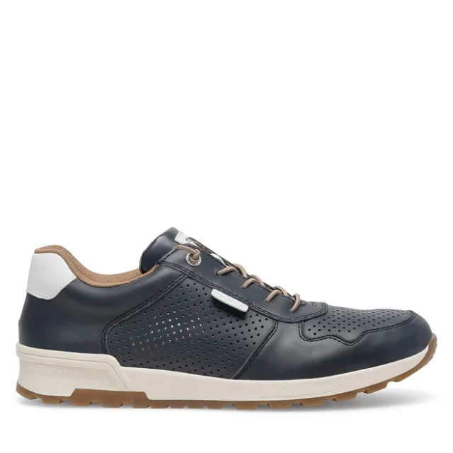 Sneakersy Rieker 15108-14 Granatowy
