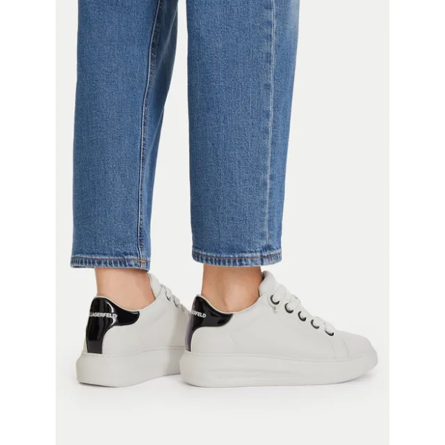 Sneakersy KARL LAGERFELD Kapri KL62519 Biały