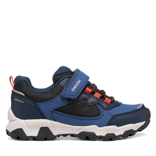 Sneakersy Geox J Magnetar Boy B Abx J463ZB 050FU C4277 S Granatowy