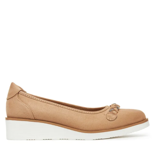 Baleriny Clara Barson WYL3395-7 Beżowy