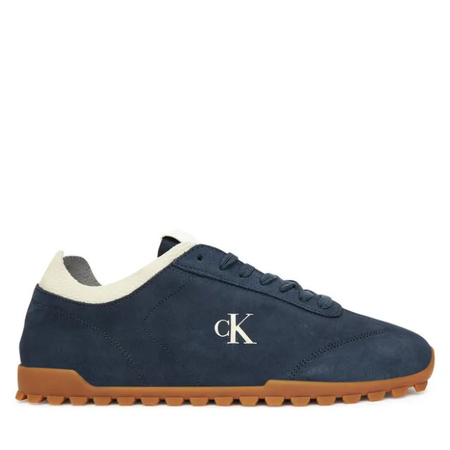 Sneakersy Calvin Klein Jeans Low Profile Runner Su YM0YM01288 Granatowy