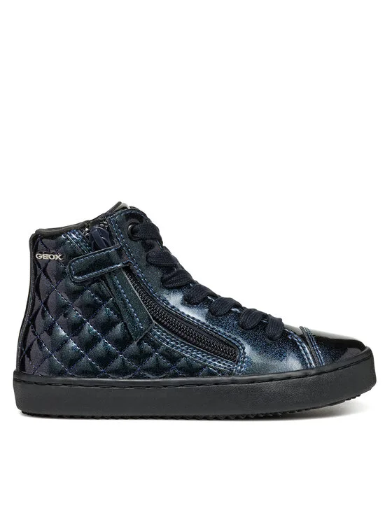 Sneakersy Geox J Kalispera Girl J944GD 000HI C8015 M Fioletowy