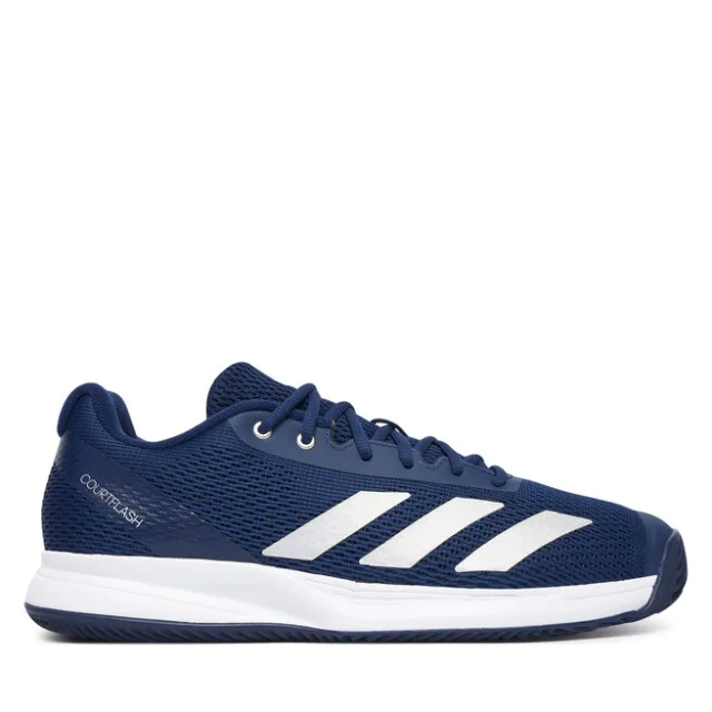 Buty do tenisa adidas Courtflash Speed 2 Tennis Shoes JR4507 Granatowy