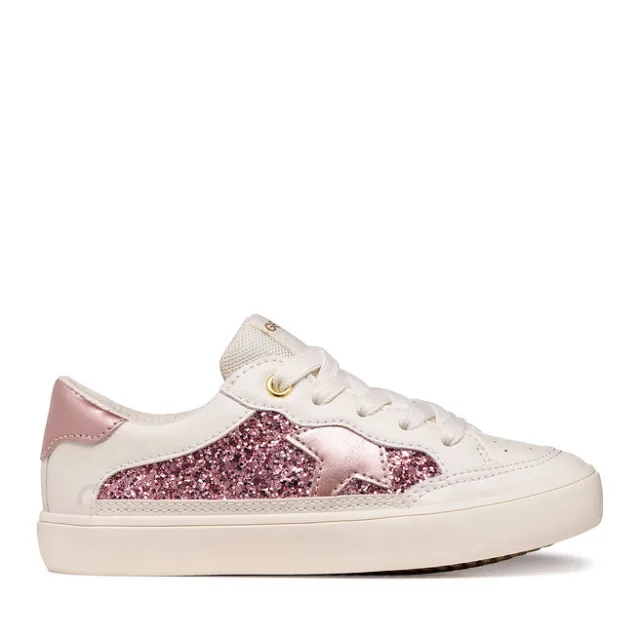 Sandały Geox J Gisli Girl J654NB 0BCEW C1M8W S Écru