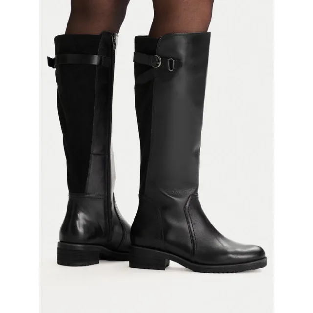Oficerki Caprice 9-25691-41 Czarny
