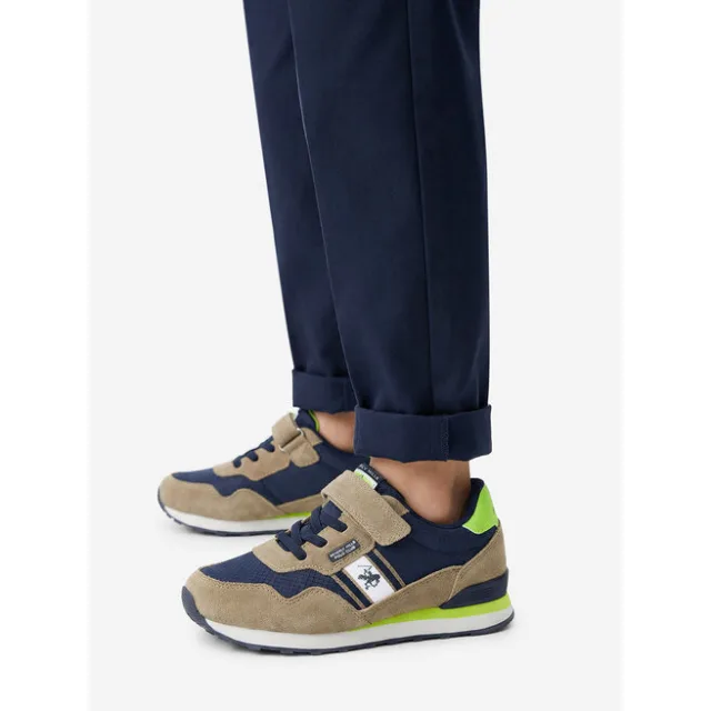 Sneakersy Beverly Hills Polo Club EO-CP23-6384-1 Granatowy