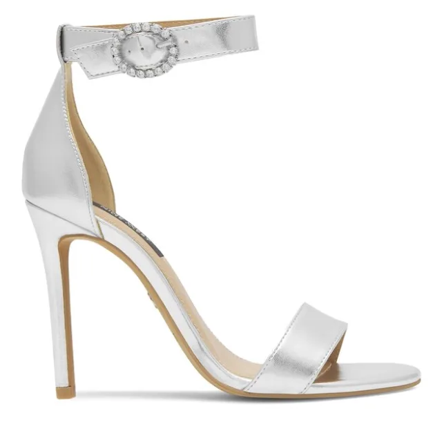 Sandały Nine West WFA2646-1 Srebrny