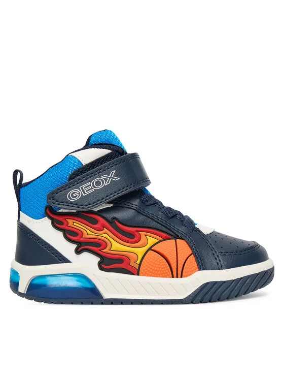 Geox Sneakersy J Inek J569CC 05411 C0693 M Granatowy