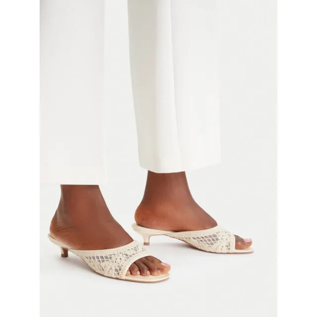 Klapki Nine West CEO-NV-015 Beżowy