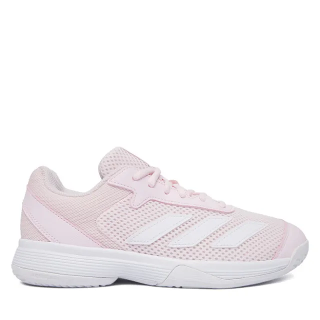 Buty do tenisa adidas Courtflash Tennis Shoes Kids KK3866 Różowy jasny