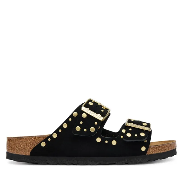 Klapki Birkenstock Arizona Rivet 1030348 Czarny