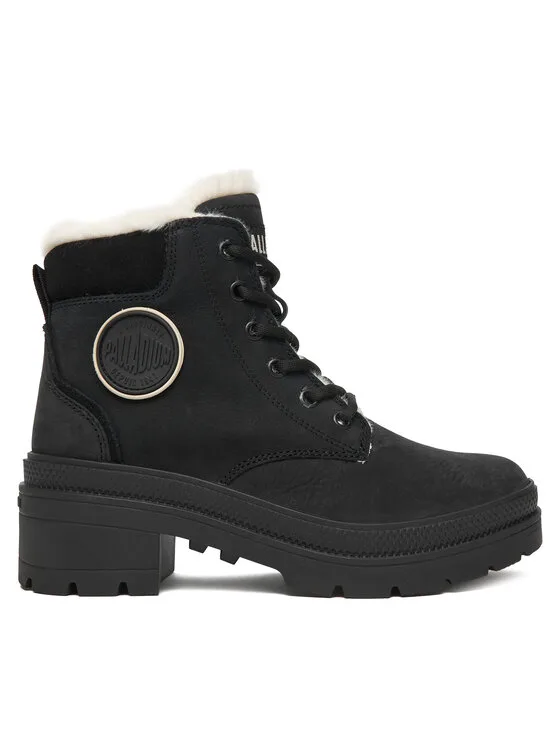 Palladium Trzewiki Pallarise Nbk Wl 99527-008-M Czarny