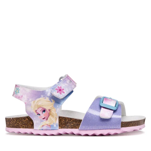 Sandały Geox J Adriel Girl J558MG 0NFKC C8545 D Fioletowy