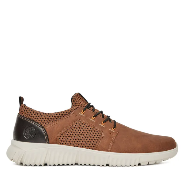 Sneakersy Rieker B7588-24 Brązowy