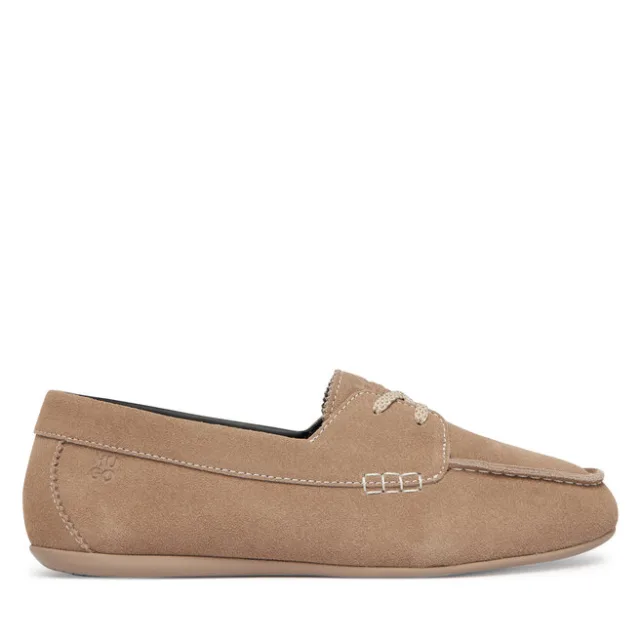 Półbuty HUGO Mystie  50563548 Beżowy