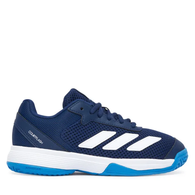 Buty do tenisa adidas Courtflash Tennis Shoes Kids KK3857 Granatowy