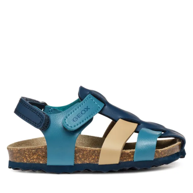 Sandały Geox B Sandal Chalki B452QA 000BC C4169 S Granatowy
