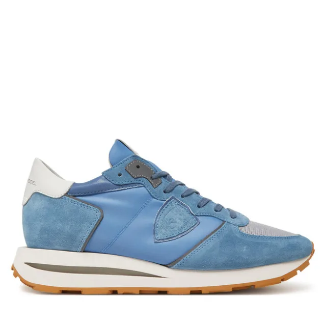 Sneakersy Philippe Model A009555 TKLU W020 Niebieski