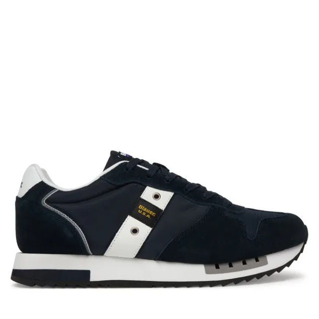 Sneakersy Blauer S6QUEENS01/MES Granatowy